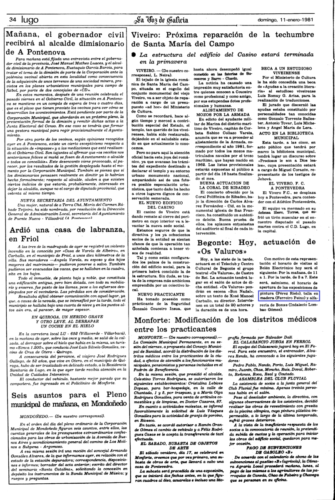 La Voz de Galicia, 11/01/1981, p. 34