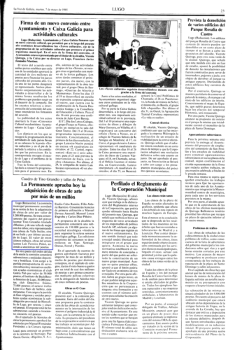 La Voz de Galicia, 07/05/1985, p. 23
