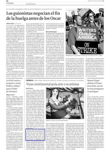 La Voz de Galicia, 26/01/2008, p. 50